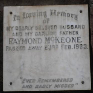 McKEONE Raymond -1963