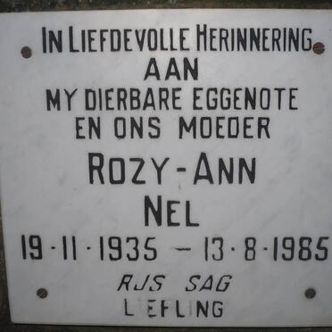 NEL Rozy-Ann 1935-1985