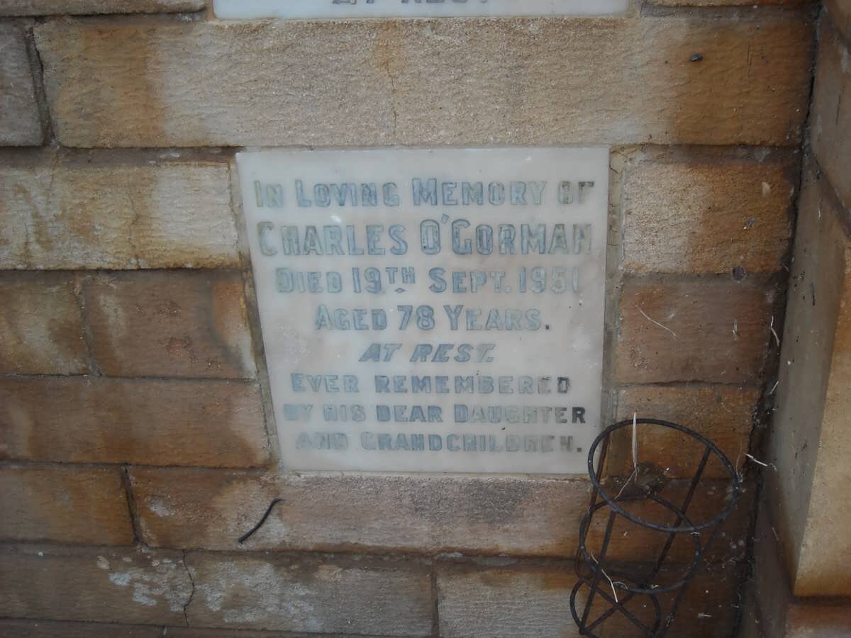 O'GORMAN Charles -1951