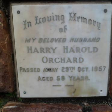 ORCHARD Harry Harold -1957