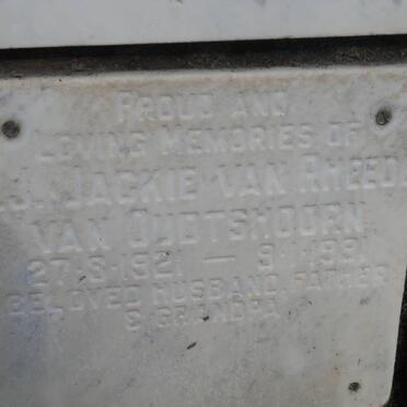 OUDTSHOORN J.J., van Rheede van 1921-1991