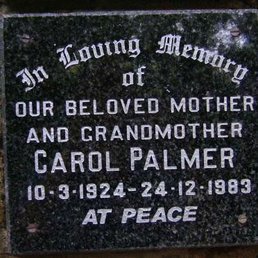 PALMER Carol 1924-1983