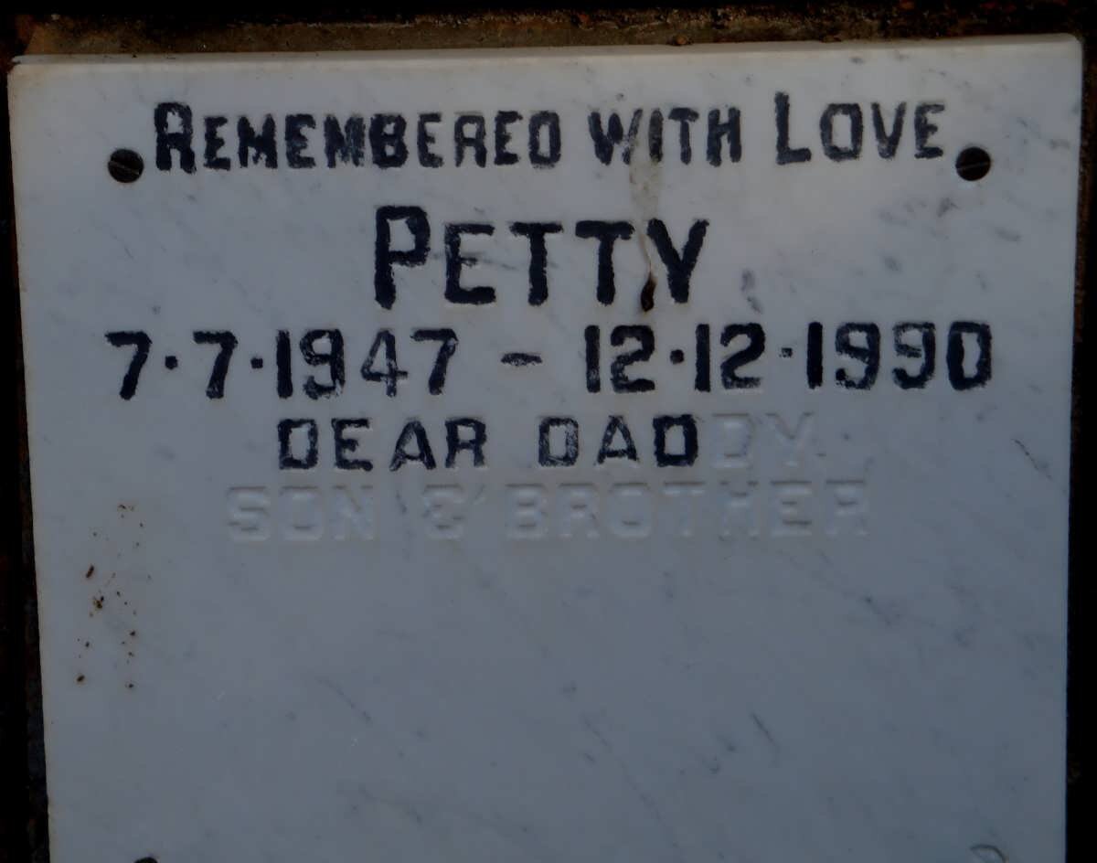 PETTY 1947-1990