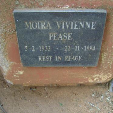 PEASE Moira Vivienne 1933-1994