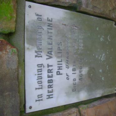PHILLIPS Herbert Valentine -1939