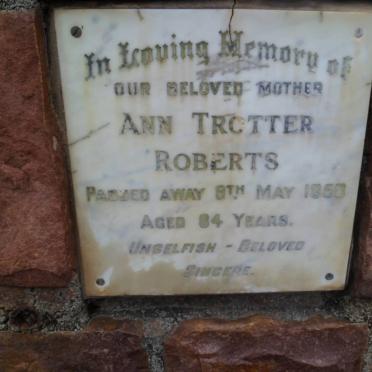 ROBERTS Anne Trotter -1958