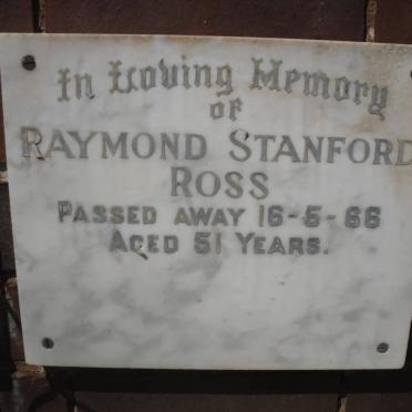 ROSS Raymond Stanford -1966