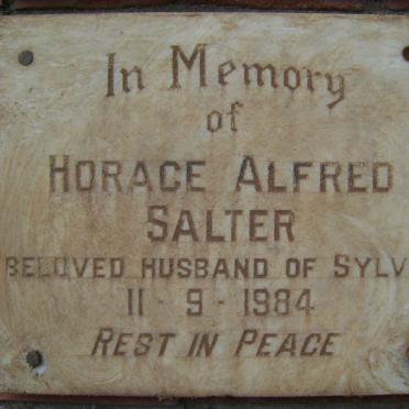 SALTER Horace Alfred -1984