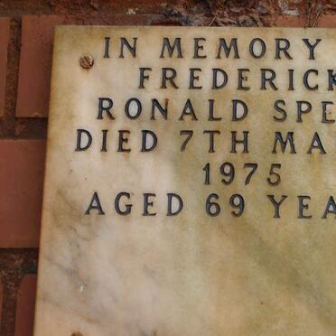 SPECK Frederick Ronald -1975