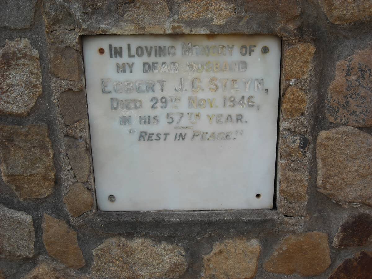 STEYN Egbert -1946
