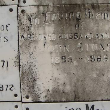 STUART John 1895-1965