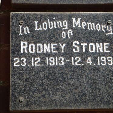 STONE Rodney 1913-1993