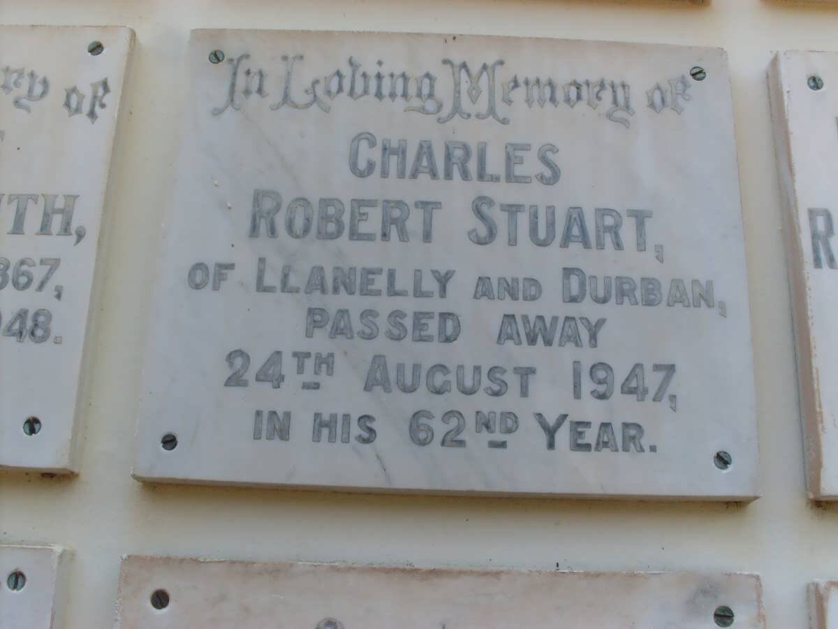 STUART   Charles Robert -1947