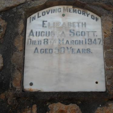 SCOTT Elizabeth Augusta -1947