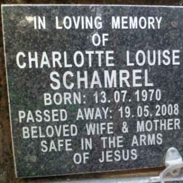 SCHAMREL Charlotte Louise 1970-2008