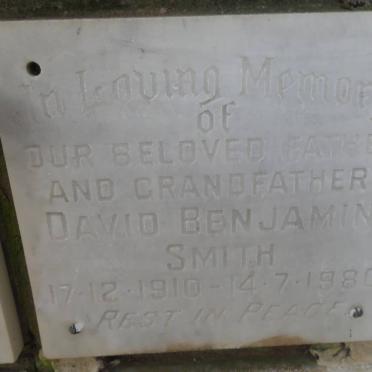 SMITH David Benjamin 1910-1980