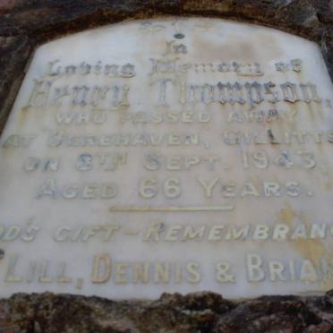 THOMPSON Henry -1943