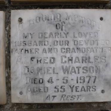 WATSON Alfred Charles Daniel -1977