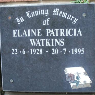WATKINS Elaine Patricia 1928-1995