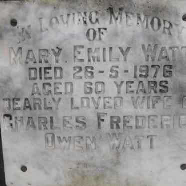 WATT Mary Emily -1976