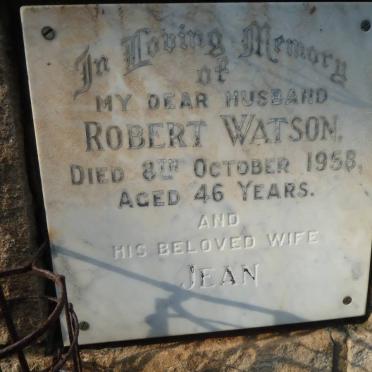 WATSON Robert -1958 &amp; Jean