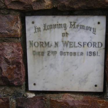 WELSFORD Norman -1961
