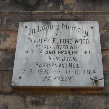 WOOD Dorothy Elford 1918-1984
