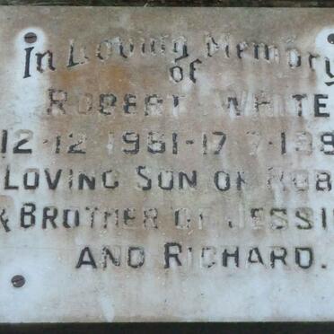 WHITE Robert 1961-1983