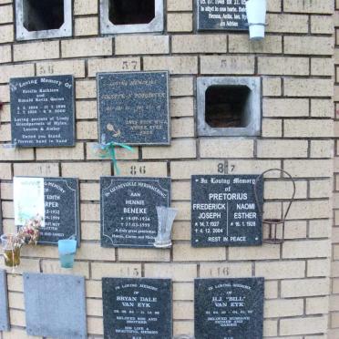 BENEKE :: BOTHA :: EYK van :: PRETORIUS :: POTGIETER :: QUINN