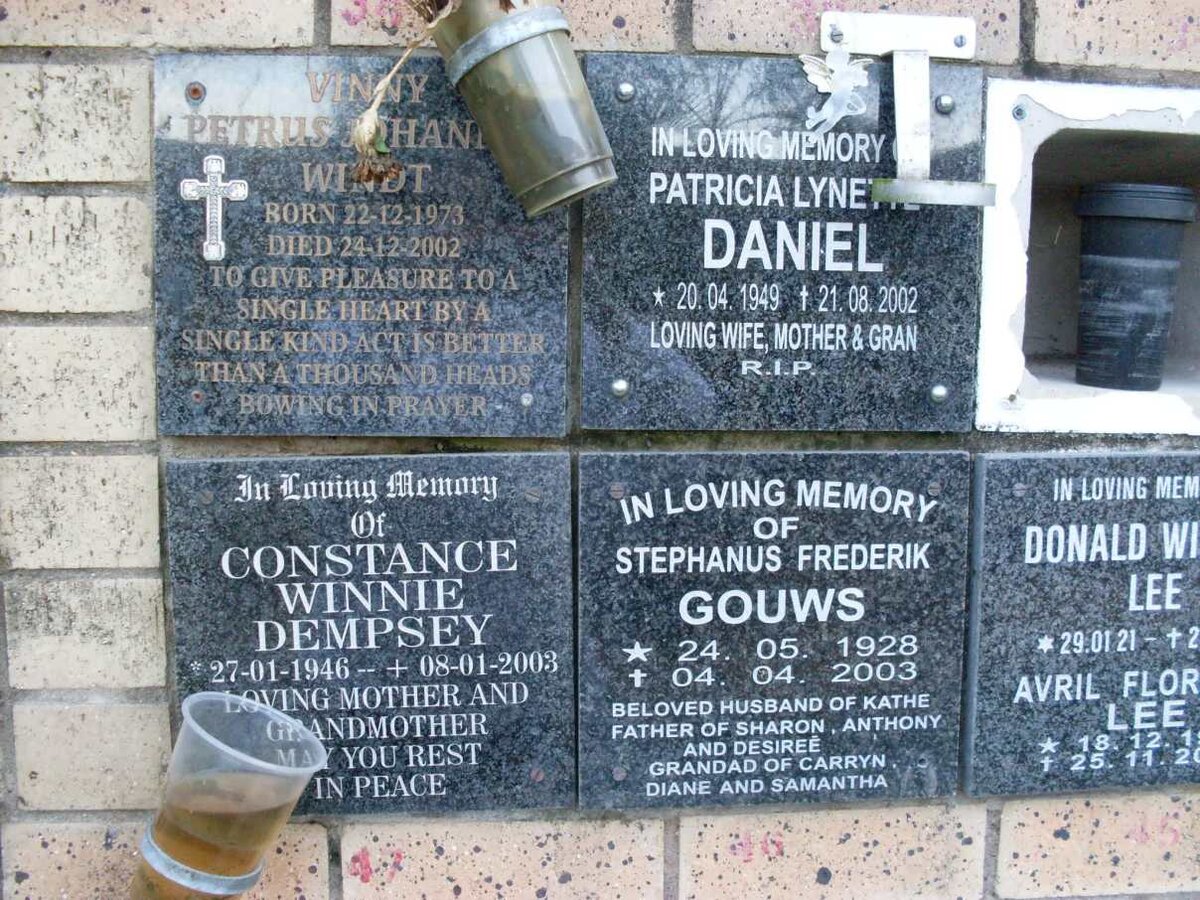 DANIEL :: DEMPSEY :: GOUWS :: WINDT