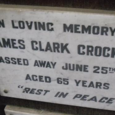 CROCKART James Clark -1943