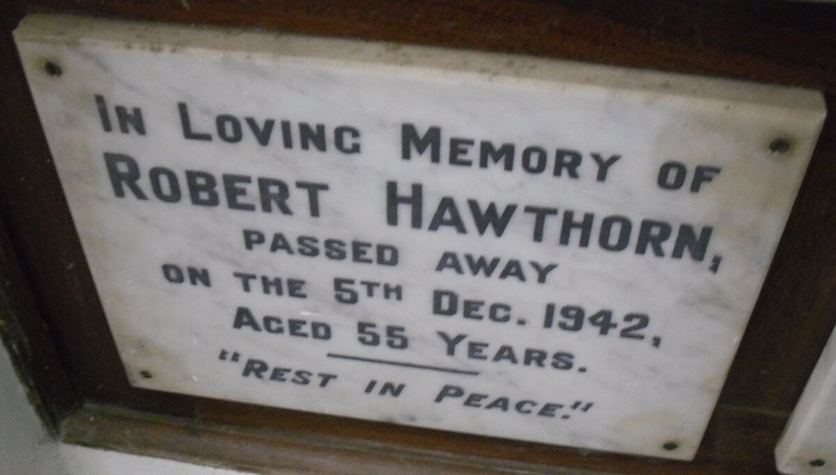 HAWTHORN Robert -1942