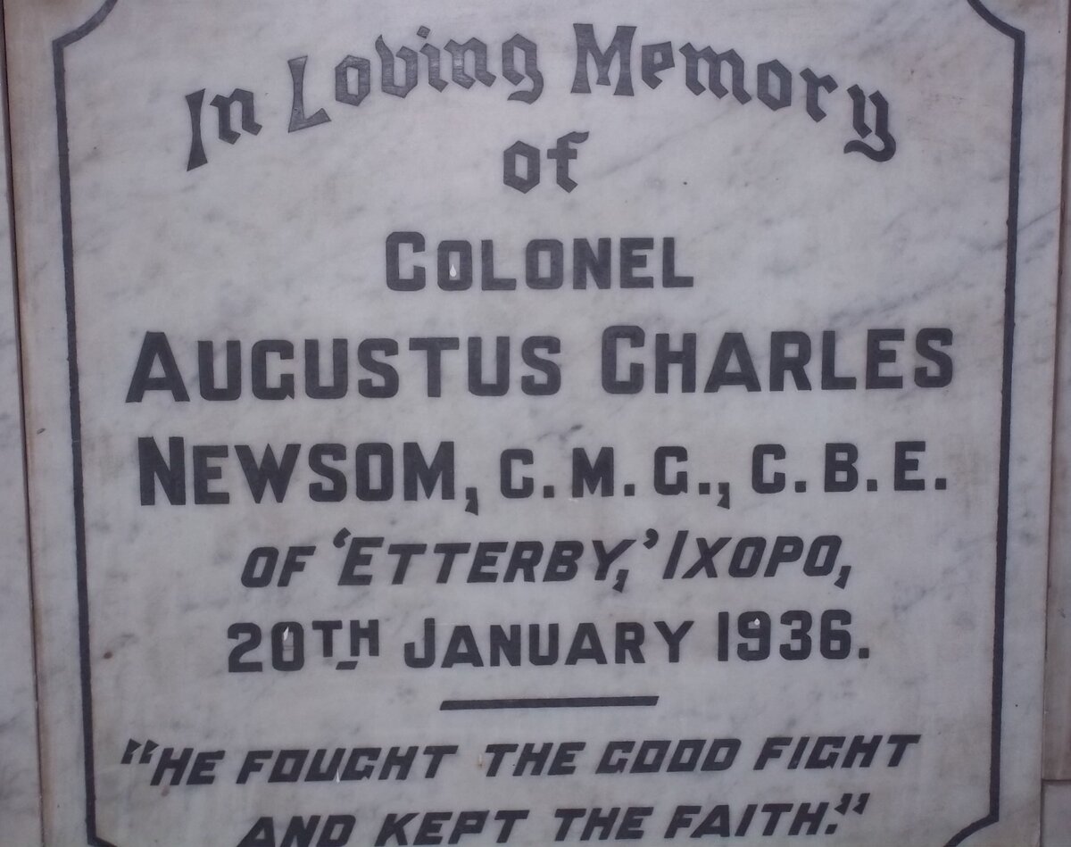 NEWSOM Augustus Charles -1936