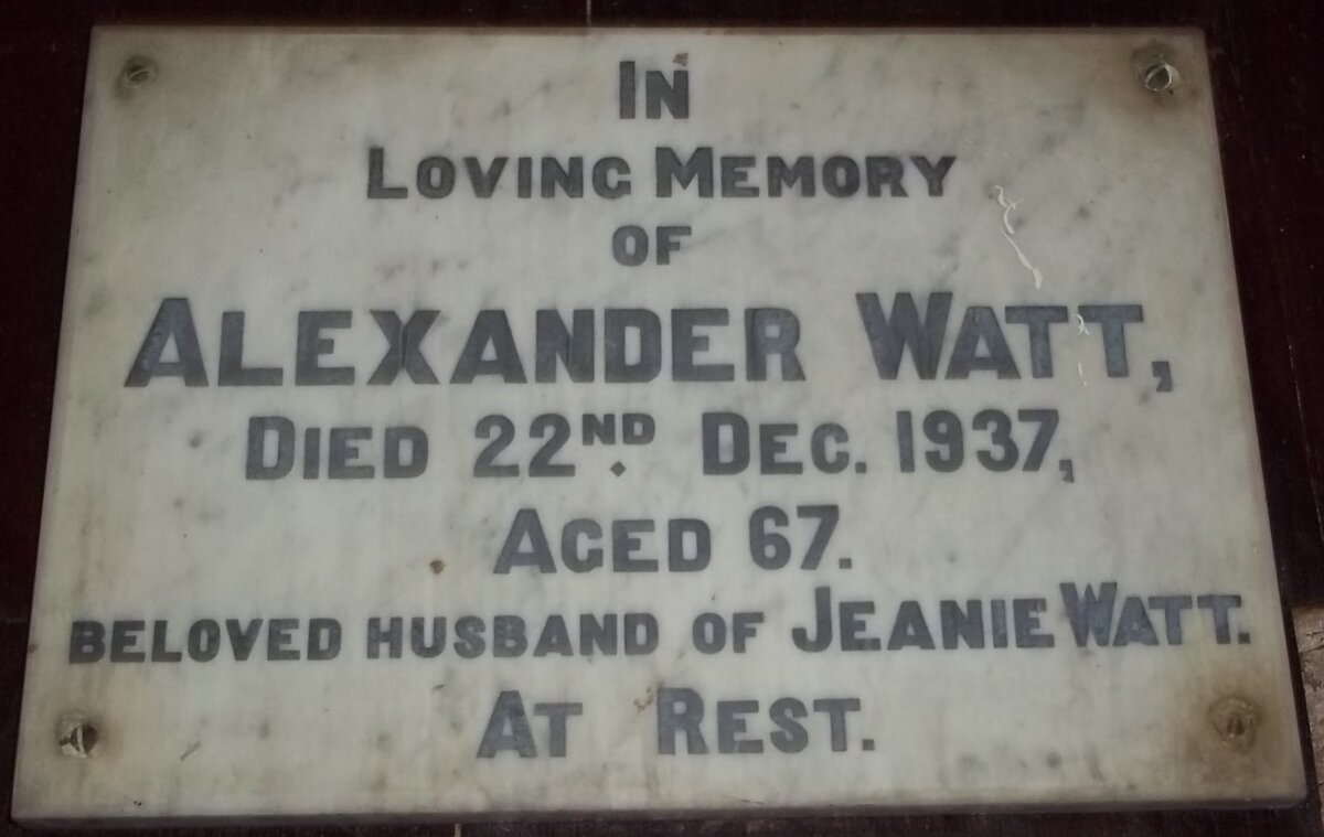 WATT Alexander -1937