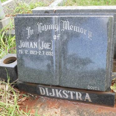 DIJKSTRA Johan 1923-1993