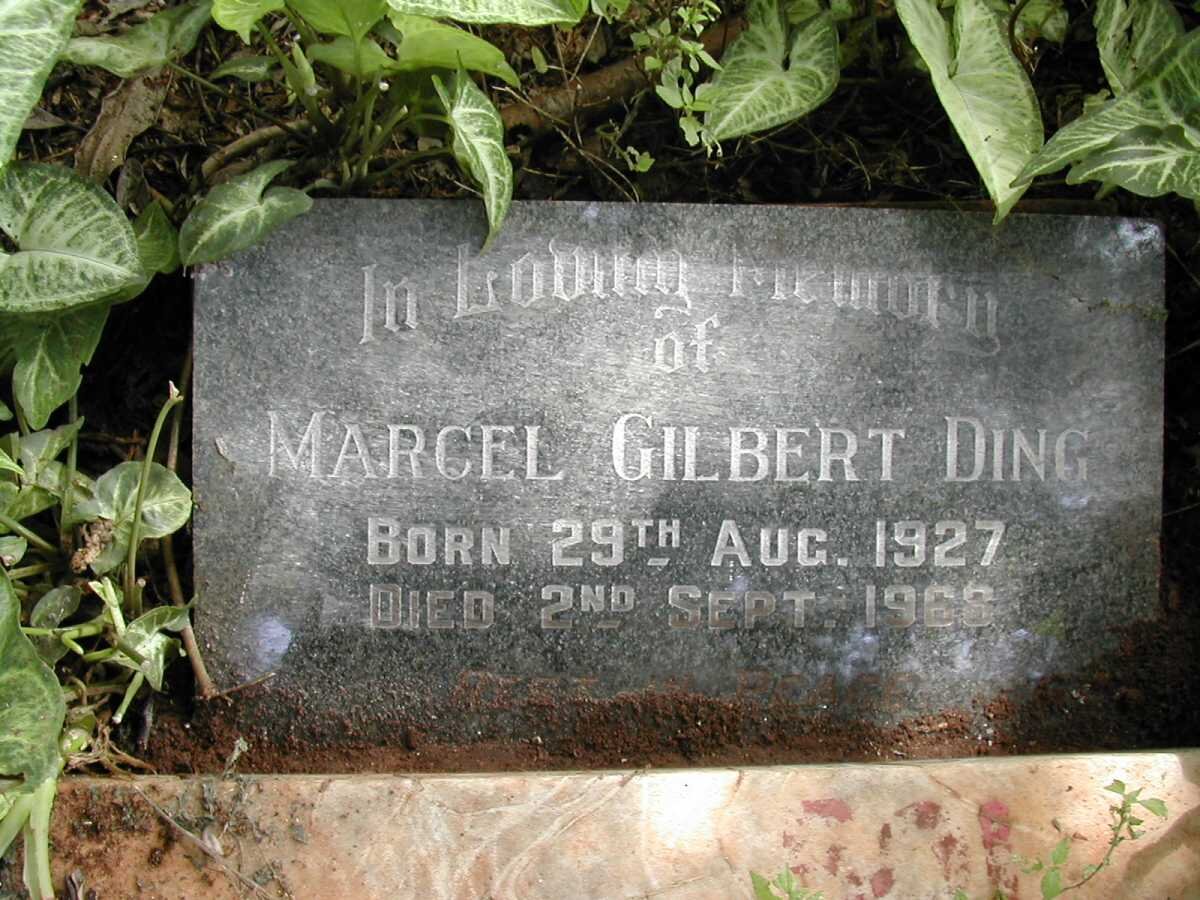 DING Marcel Gilbert 1927-1968