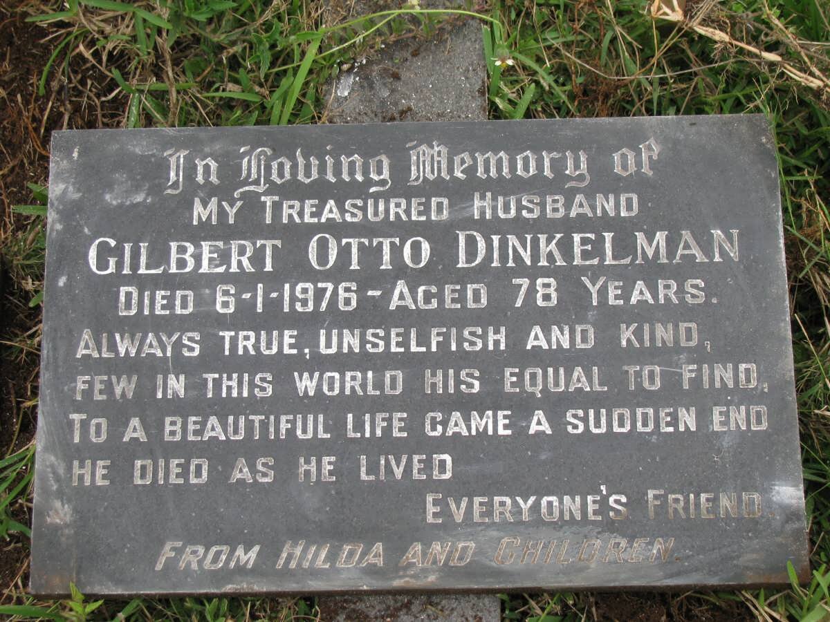 DINKELMAN Gilbert Otto -1976