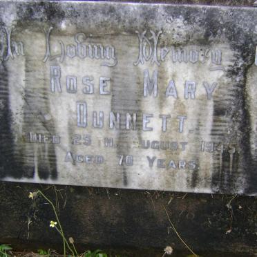 DUNNETT Rose Mary -1945