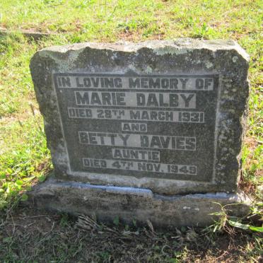 DALBY Marie -1931 :: DAVIS Betty -1949