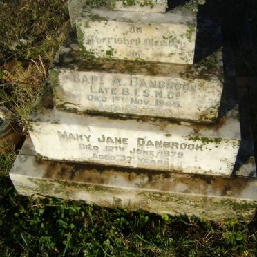 DANBROOKE A, -1945 &amp; Mary Jane -1979
