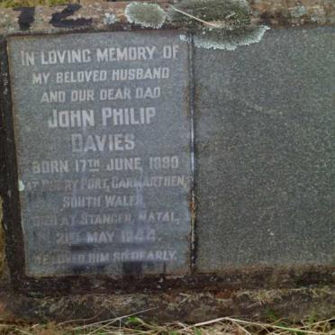 DAVIES John Philip 1890-1944