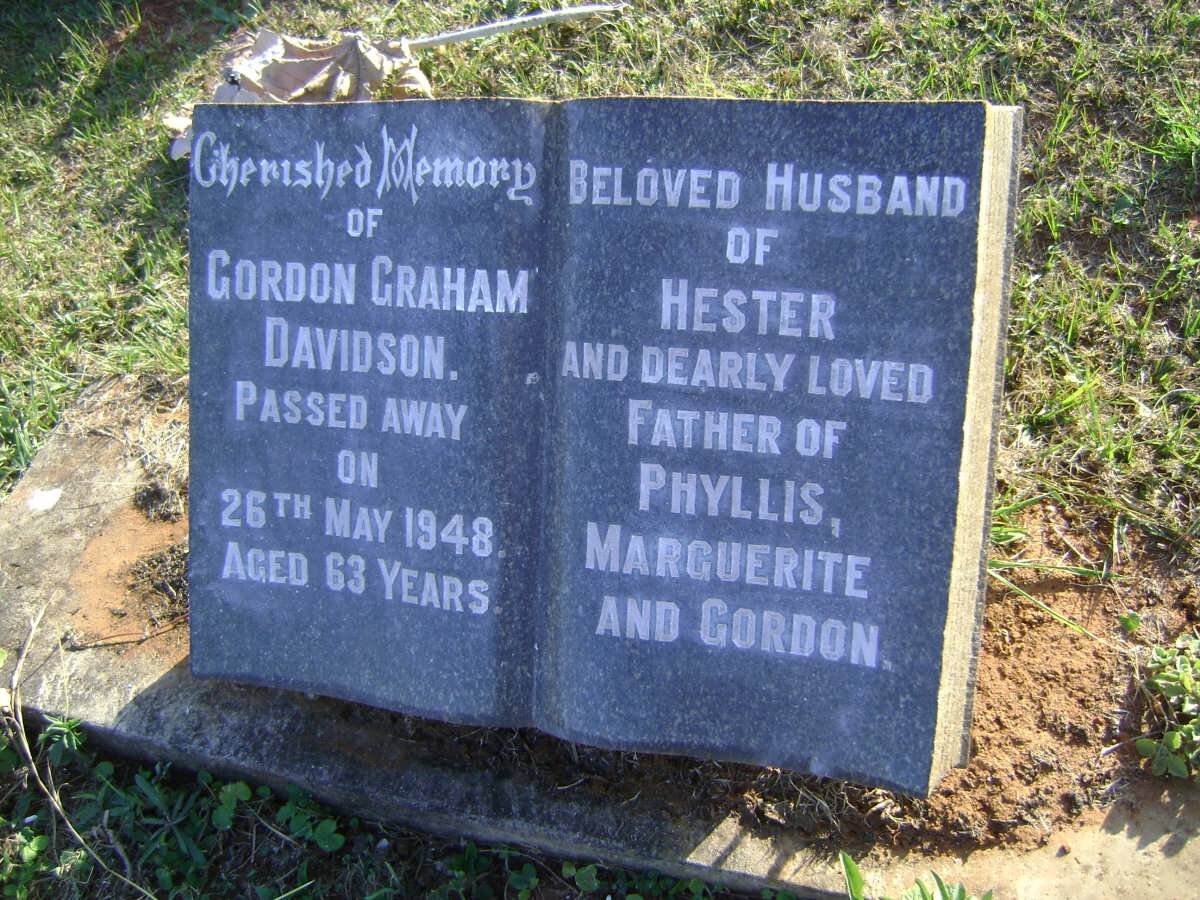 DAVIDSON Gordon Graham -1948