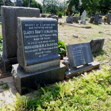 d'ALMEIDA Hernando A.M. -1950 &amp; Gladys Scott -1943 :: d'ALMEIDA Gavin Manuel -1971