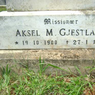 GJESTLAND Aksel M. 1900-1986