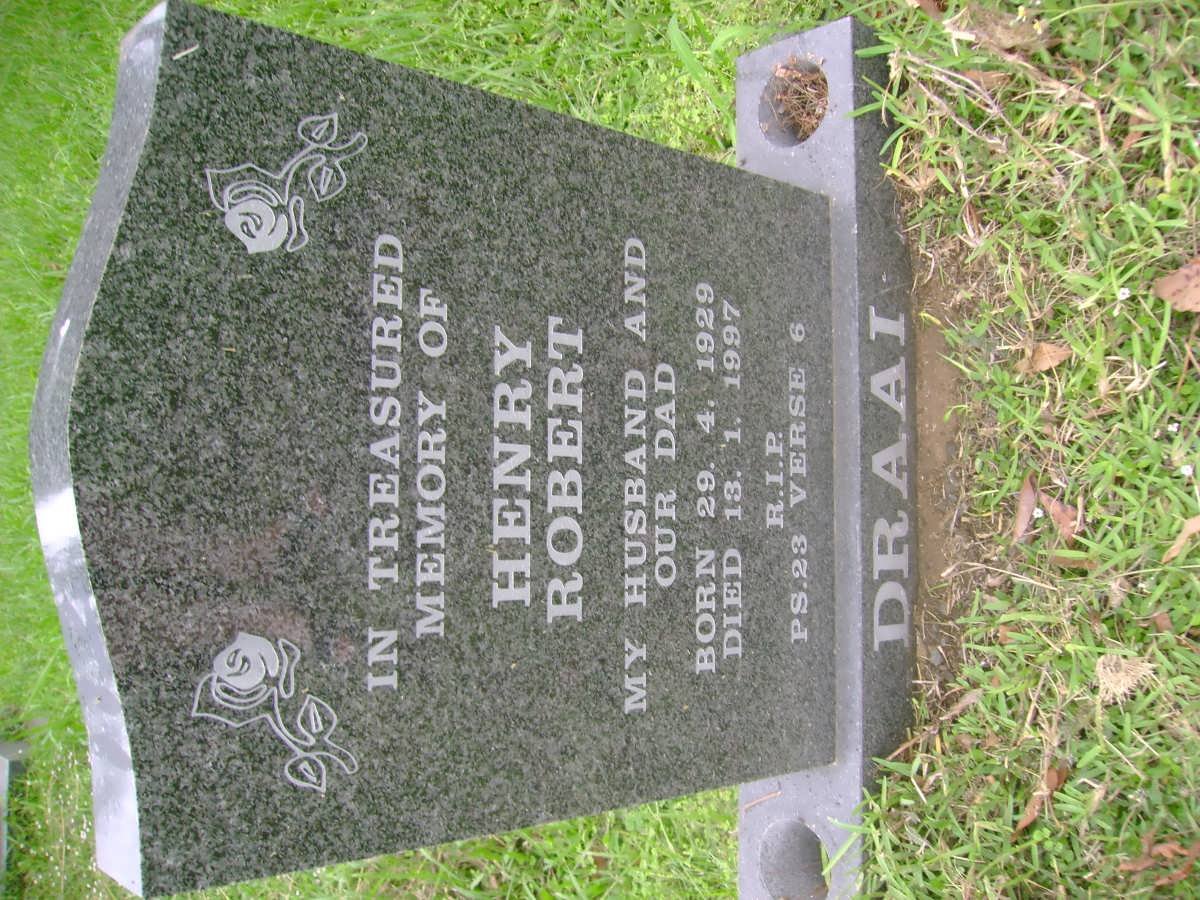 DRAAI Henry Robert 1929-1997