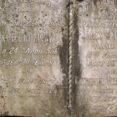 DRAY James Watts -1955 &amp; Catherine Rebecca -1956 :: DRAY Kenneth 1936