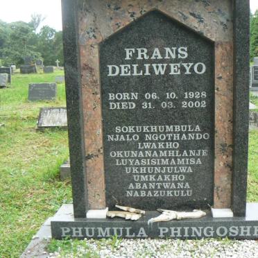 DELIWEYO Frans 1928-2002