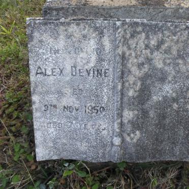 DEVINE Alex -1950