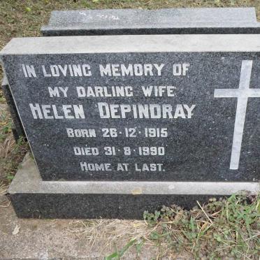 DEPINDRAY Helen 1915-1990