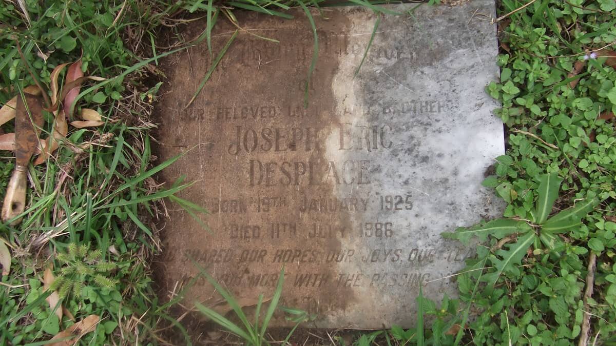 DESPLACE Joseph Eric 1925-1986
